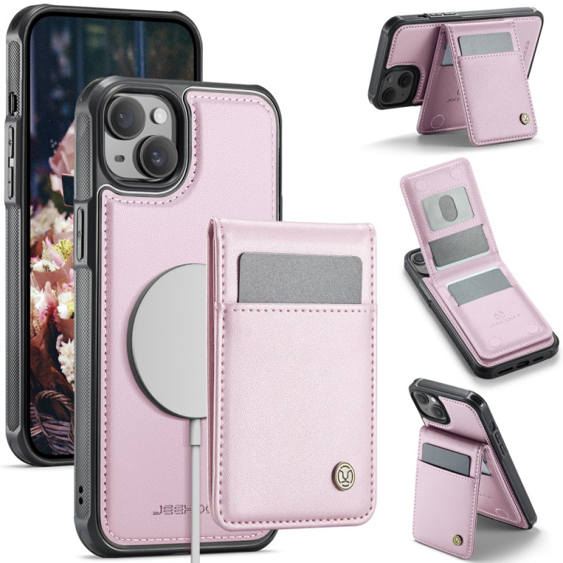 Capa MagSafe para iPhone 14 Plus com suporte para cartões RFID