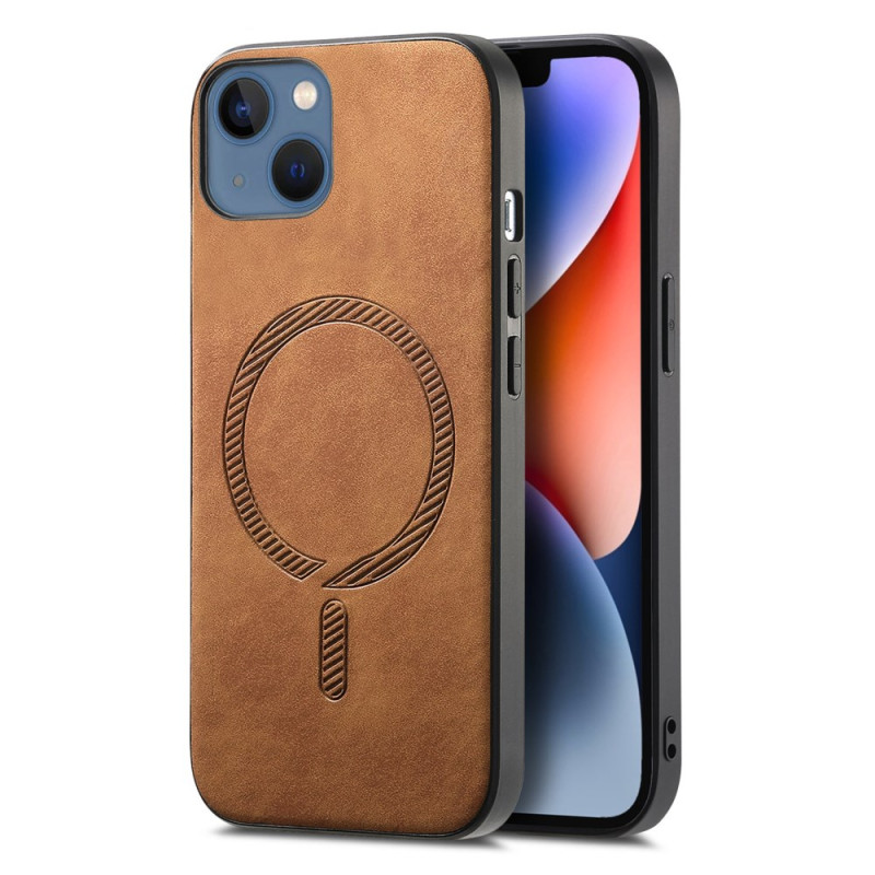 Capa MagSafe para iPhone 14 Plus com efeito de pele