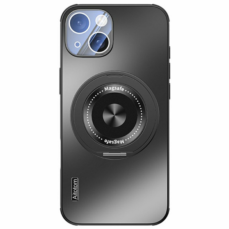 Capa MagSafe para iPhone 14 Plus com suporte rotativo de 360
