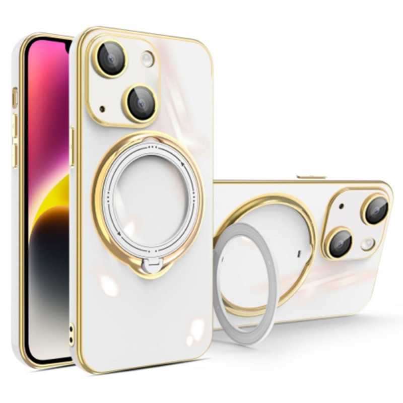 Capa MagSafe para iPhone 14 Plus com suporte rotativo e proteção para a câmara