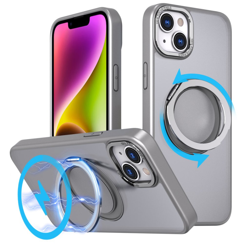 Capa MagSafe para iPhone 14 Plus com suporte rotativo de 360
