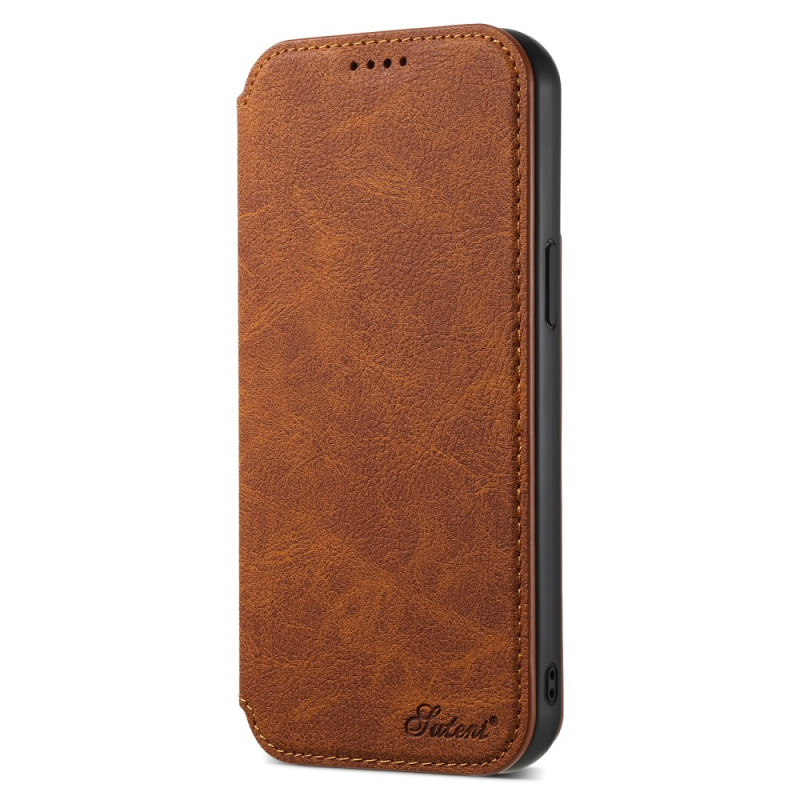 Capa flip para iPhone 14 Plus MagSafe SUTENI
