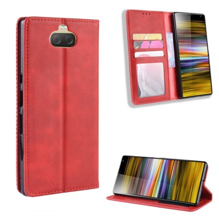 Sony Xperia 10 Faux Leather Flip Cover Plain Sony Xperia 10 Faux Leather Flip Cover Plain