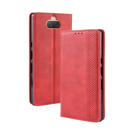 Sony Xperia 10 Faux Leather Flip Cover Plain Sony Xperia 10 Faux Leather Flip Cover Plain