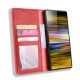 Sony Xperia 10 Faux Leather Flip Cover Plain Sony Xperia 10 Faux Leather Flip Cover Plain