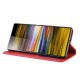Sony Xperia 10 Faux Leather Flip Cover Plain Sony Xperia 10 Faux Leather Flip Cover Plain