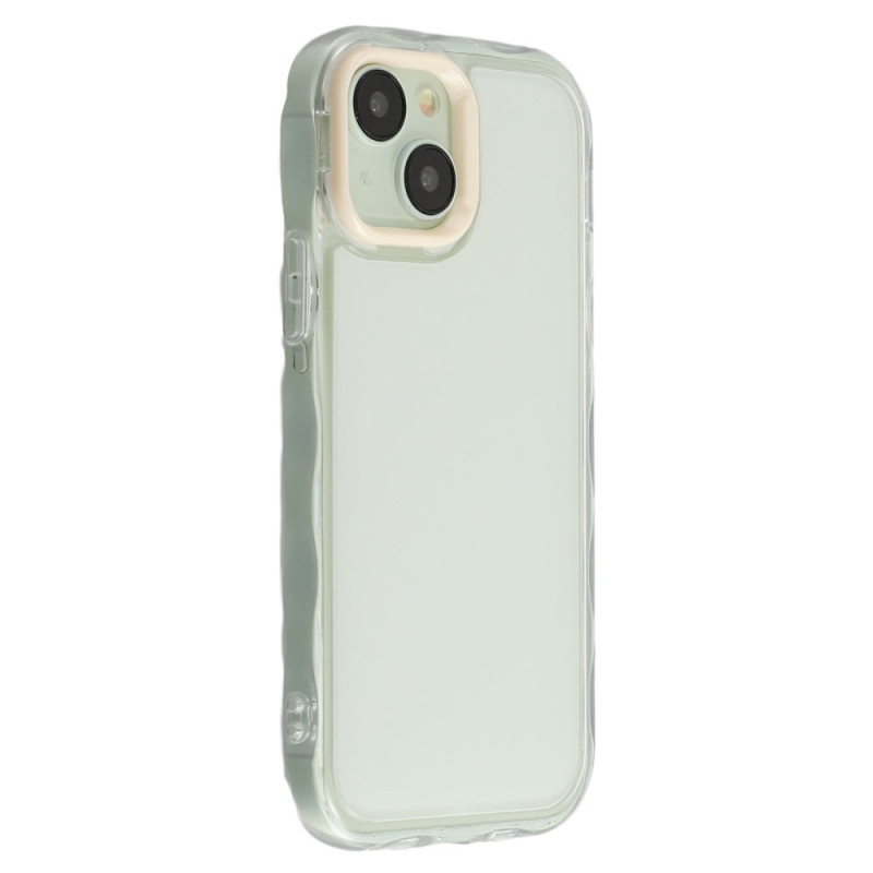 Capa para iPhone 14 com textura ondulada