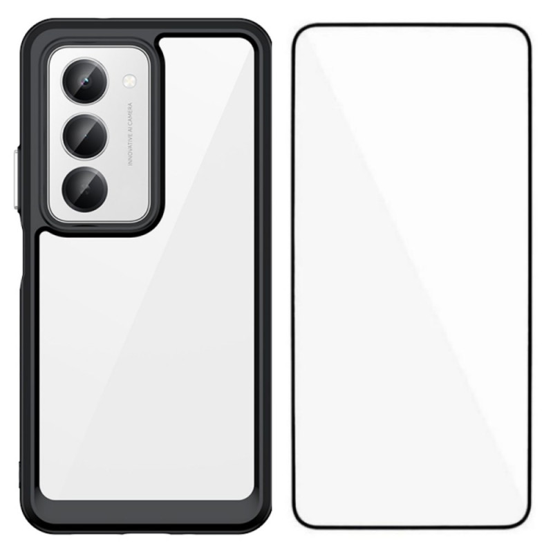 Capa híbrida Xiaomi Redmi 15 4G / 5G com proteção de ecrã