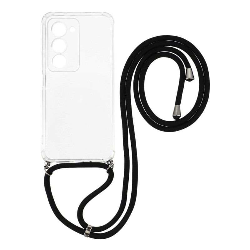 Xiaomi Redmi 15 4G / 5G Capa transparente com cordão