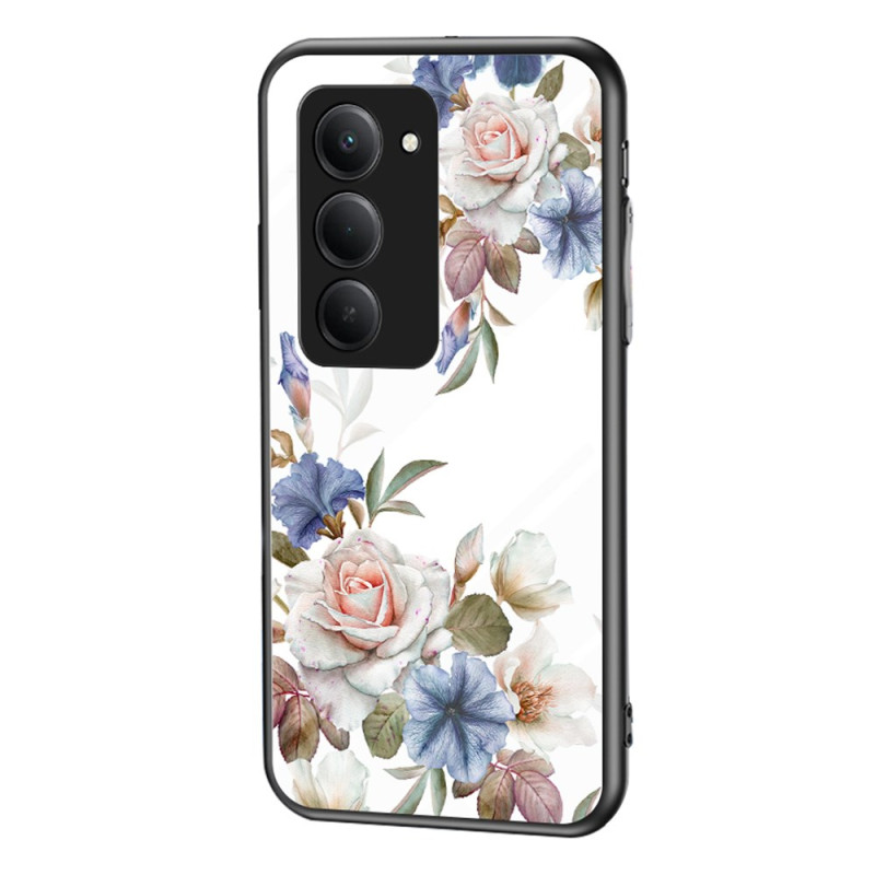 Xiaomi Redmi 15 4G Capa de vidro temperado Floral