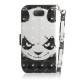 Capa de cinta Panda Sony Xperia 10 Angry