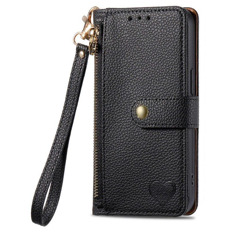 Capa
 com fecho de correr Xiaomi Redmi 15 4G com tecnologia RFID