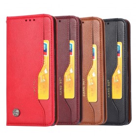 Capa de cartão com tampa de plástico Sony Xperia 10 Leatherette