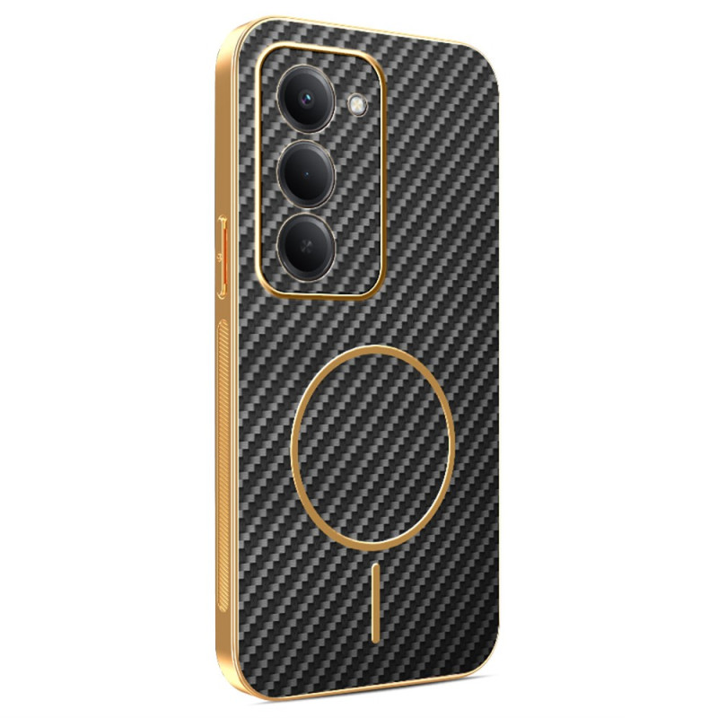 Capa com textura de fibra de carbono Xiaomi Redmi 15 4G