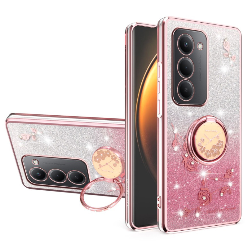Xiaomi Redmi 15 4G Capa e suporte de strass KADEM