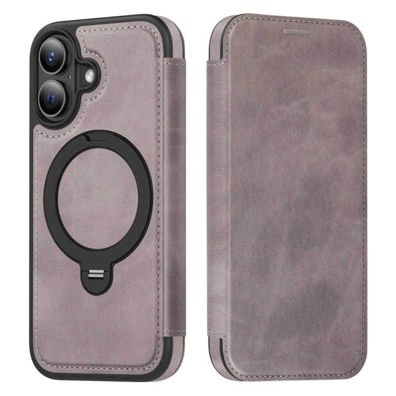 Capa flip para iPhone 17 Magsafe com bloqueio RFID integrado