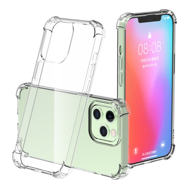 Capa reforçada transparente para iPhone 13
