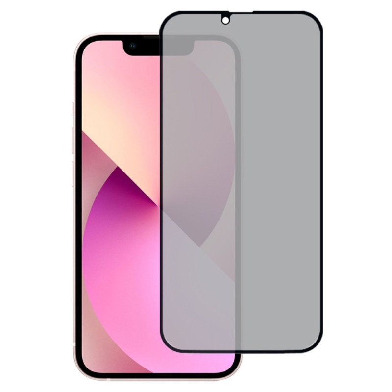 Proteção de vidro temperado anti-espionagem para iPhone 13 Mini