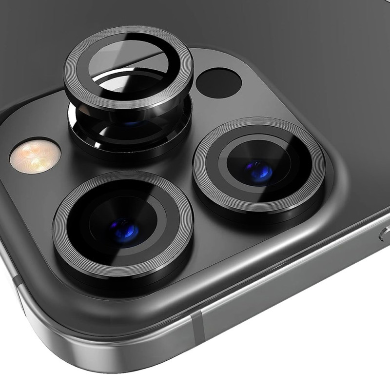 Películas protectoras
 de lentes para iPhone 13 Pro Max / 13 Pro Rings