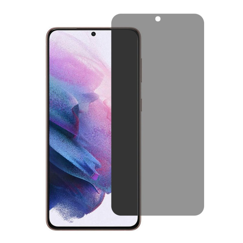 Proteção de vidro temperado anti-spyware para o ecrã do Samsung Galaxy S21 Plus 5G