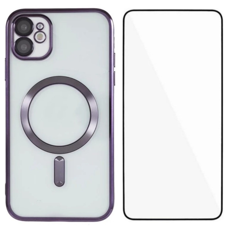 Capa MagSafe para iPhone 12 com protetor de ecrã