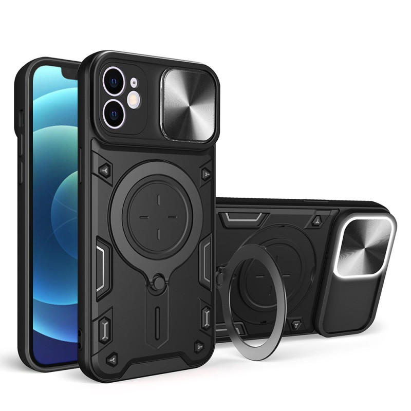 Capa para a câmara do iPhone 12 e suporte para rotação