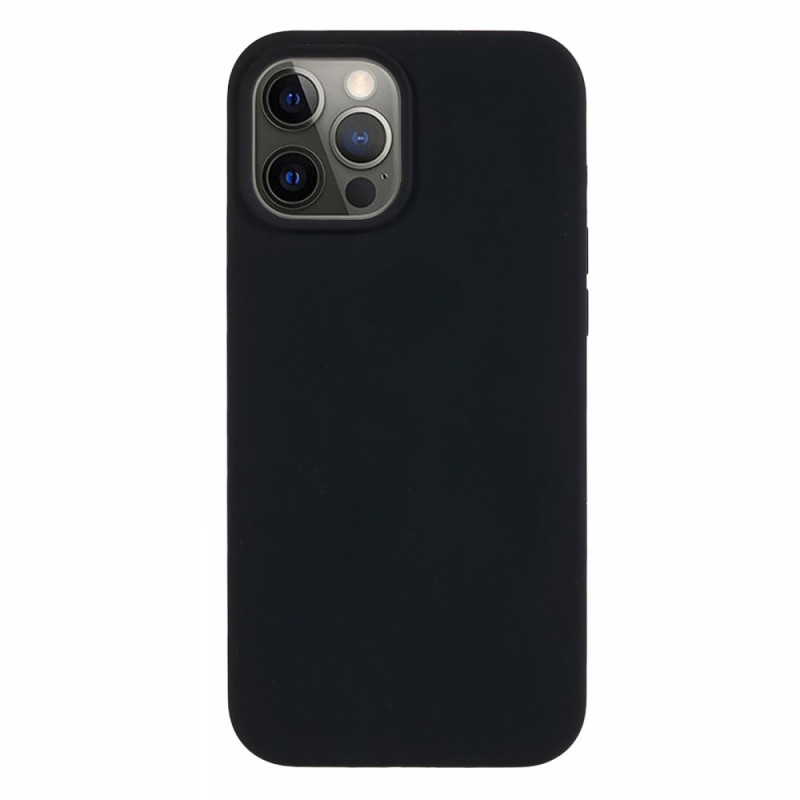 Capa de silicone líquida para iPhone 12 / 12 Pro com forro