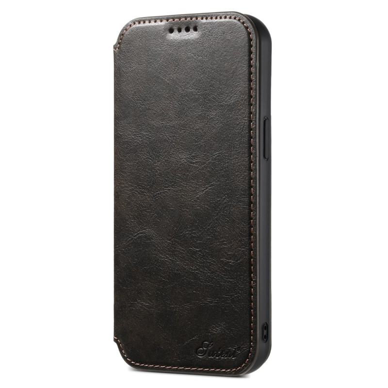 Capa flip para iPhone 12 / 12 Pro MagSafe Leatherette