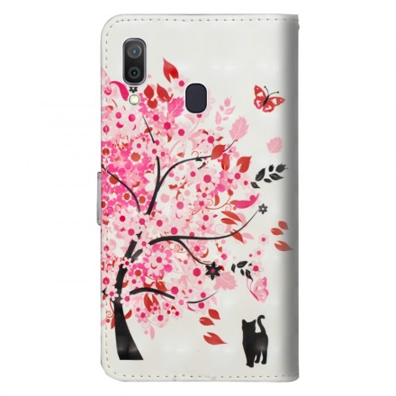 Samsung Galaxy A30 Case Tree Pink