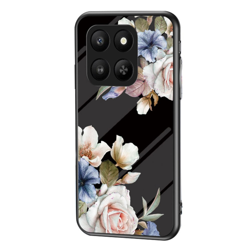Capa de vidro temperado Honor 400 Smart 5G Floral