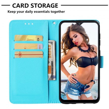 Capa Samsung Galaxy A30 Miss Coruja Lanyard