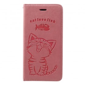 Capa Samsung Galaxy A30 Cat Love Fish