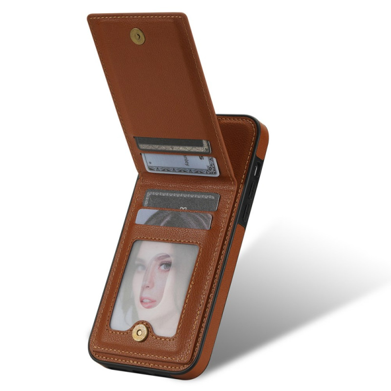 Capa para iPhone 14 Plus Flip Card Case