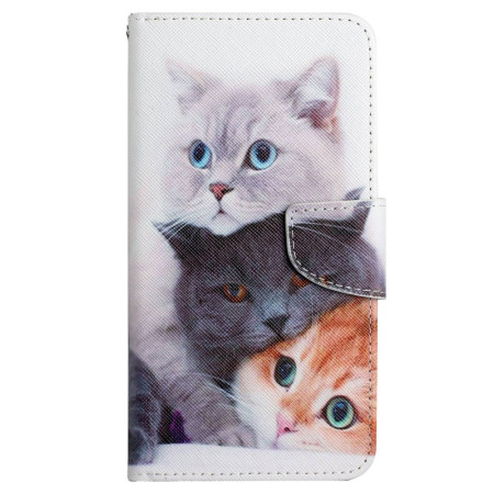 Capa iPhone 14 Plus Três gatos