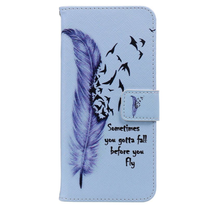 Capa iPhone 14 Plus Padrão de penas