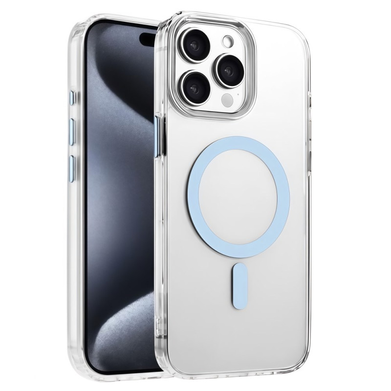 Capa para iPhone 14 Pro MagSafe Transparente Colorida
