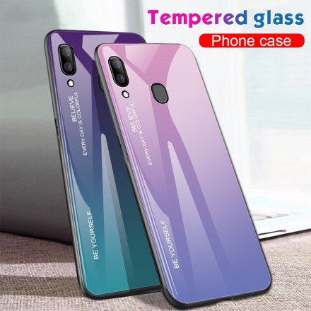 Samsung Galaxy A30 Capa a cores Galvanizada