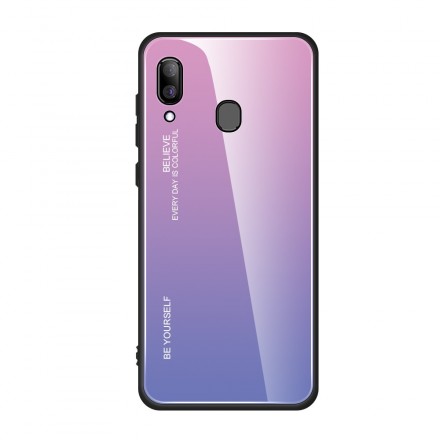 Samsung Galaxy A30 Capa a cores Galvanizada