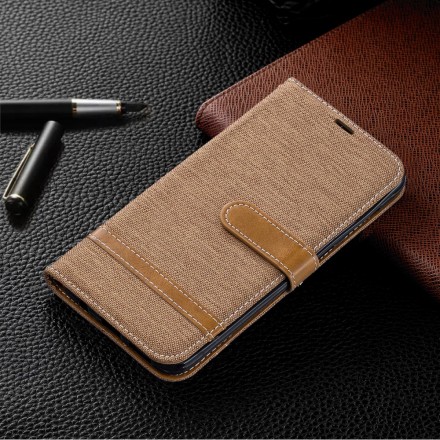 Capa de tecido e efeito pele Samsung Galaxy A30