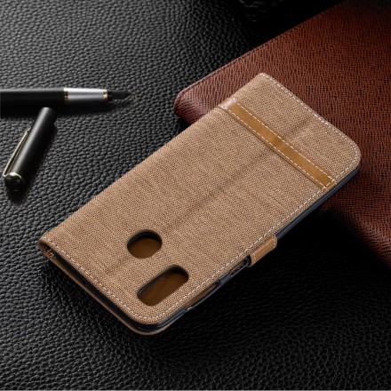 Capa de tecido e efeito pele Samsung Galaxy A30