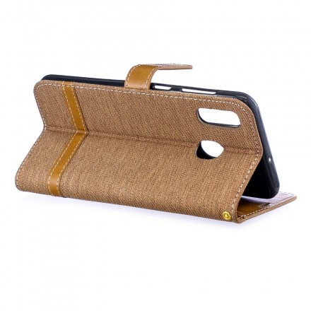Capa de tecido e efeito pele Samsung Galaxy A30