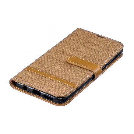Capa de tecido e efeito pele Samsung Galaxy A30