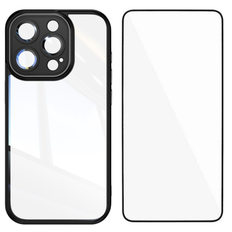 Capa híbrida para iPhone 14 Pro Max com proteção de ecrã