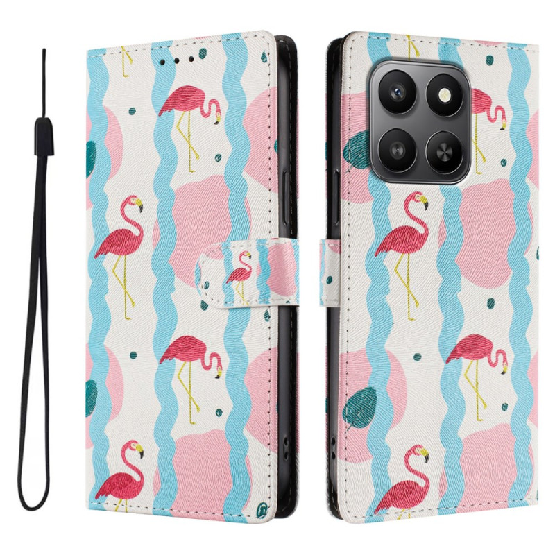 Capa para Honor 400 Smart 5G / G Pink Flamingos