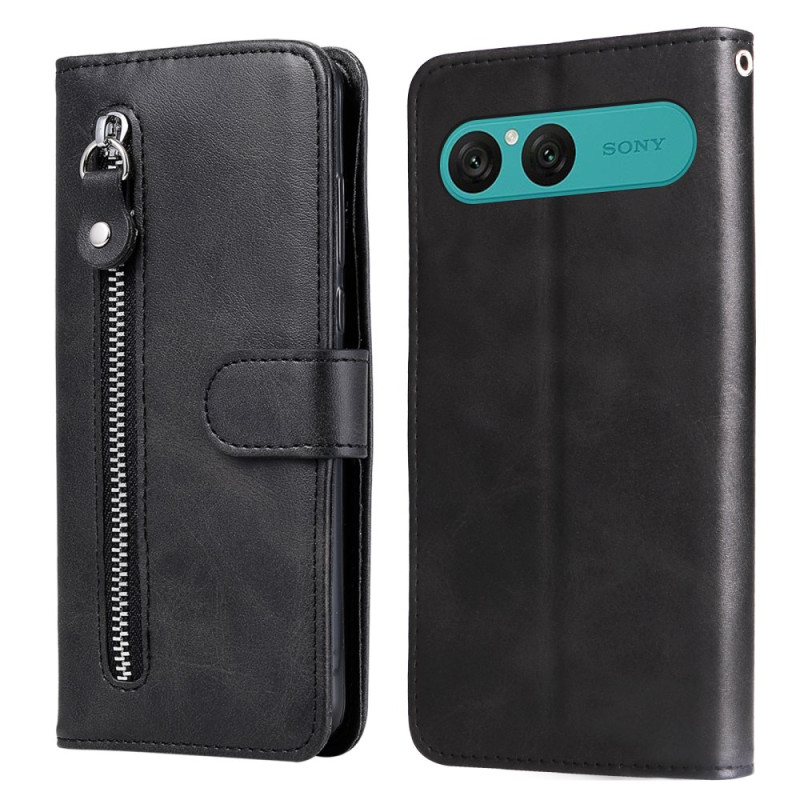 Capa de bolso com fecho para Sony Xperia 10 VII