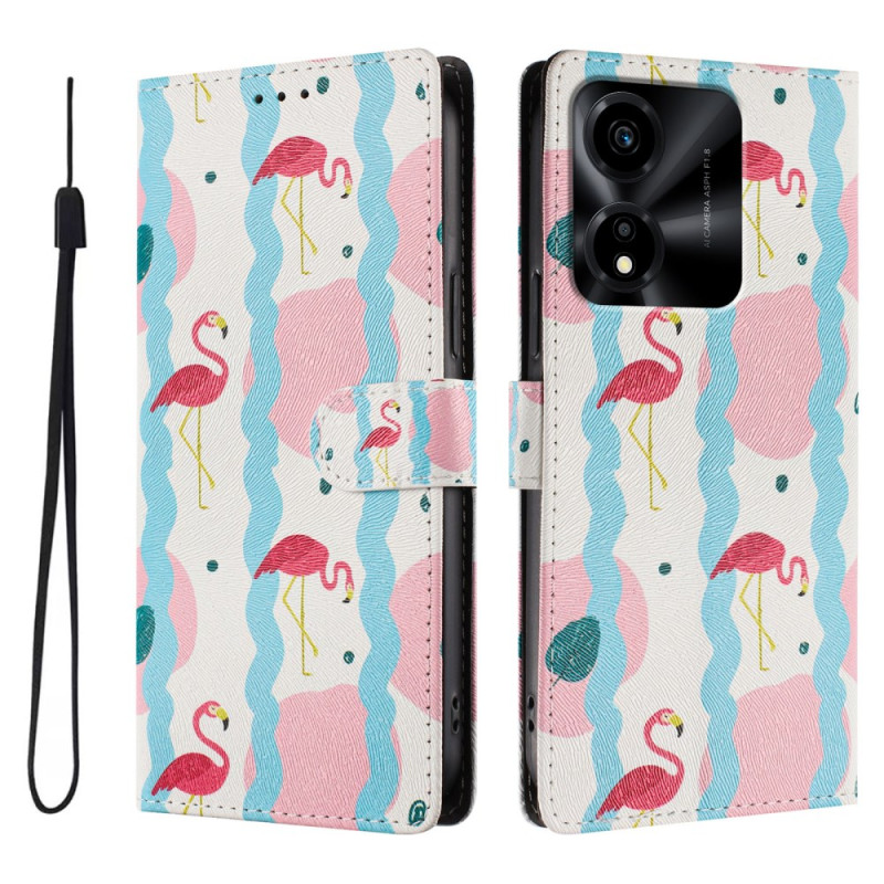 Capa para Honor X5c Plus Rosa Flamingo