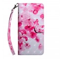 Capa Sony Xperia L3 Pink Flower