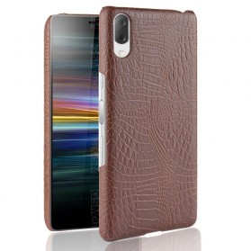 Capa de pele de crocodilo Sony Xperia L3