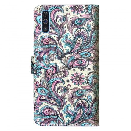 Capa Samsung Galaxy A50 Flowers Patterns
