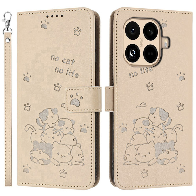 Capa para Xiaomi 15T Pro Strap Cat